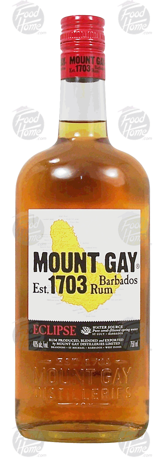 Mount Gay Barbados rum, eclipse, 40% alc. by vol. Full-Size Picture